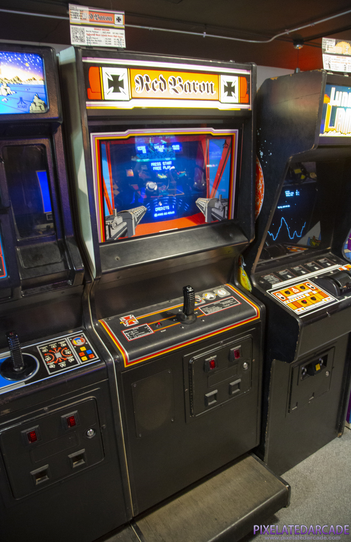 Red Baron Photo: Red Baron arcade cabinet