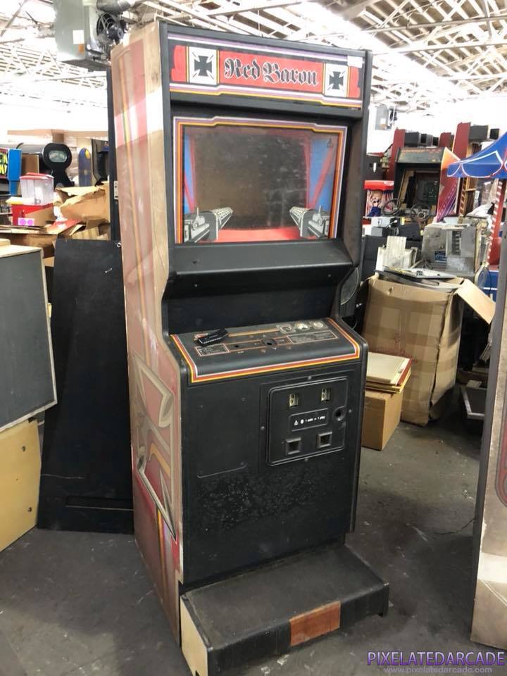 Red Baron Photo: Red Baron arcade cabinet