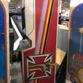 Red Baron arcade cabinet - Right side