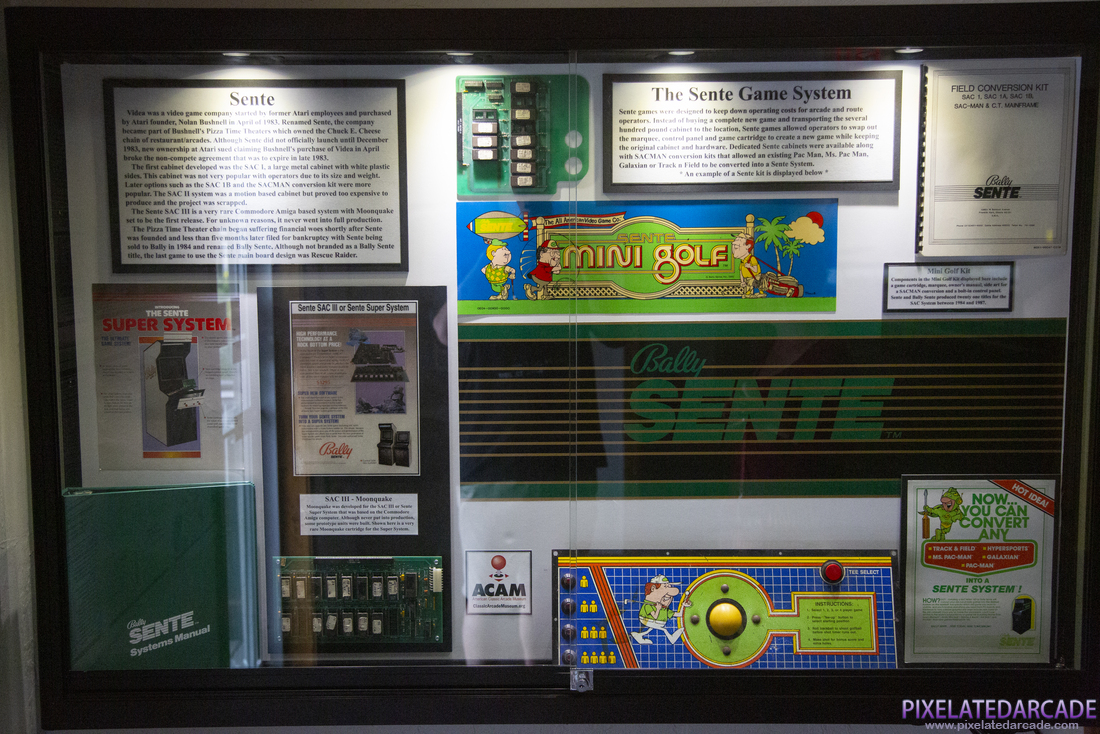 Mini Golf Photo: The Sente Game System display