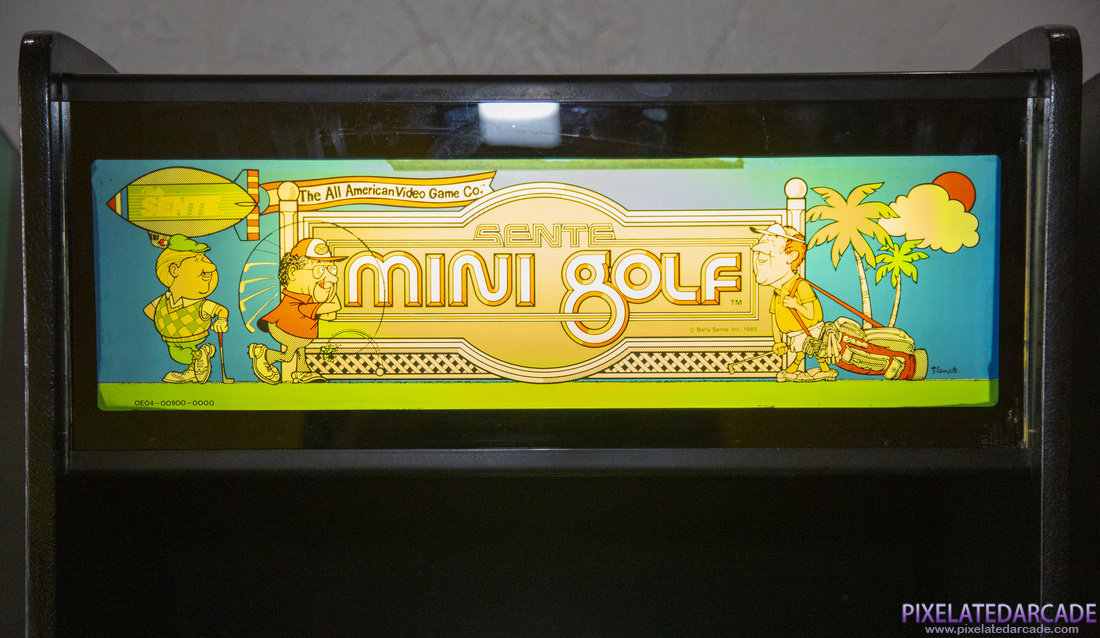 Mini Golf Photo: Mini Golf in Midway cabinet - Marquee