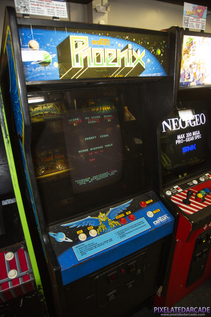 Phoenix Photo: Phoenix arcade cabinet