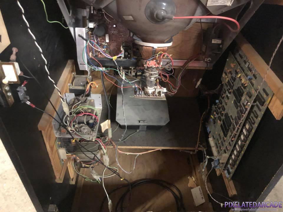 Venture Photo: Venture arcade cabinet - Inside