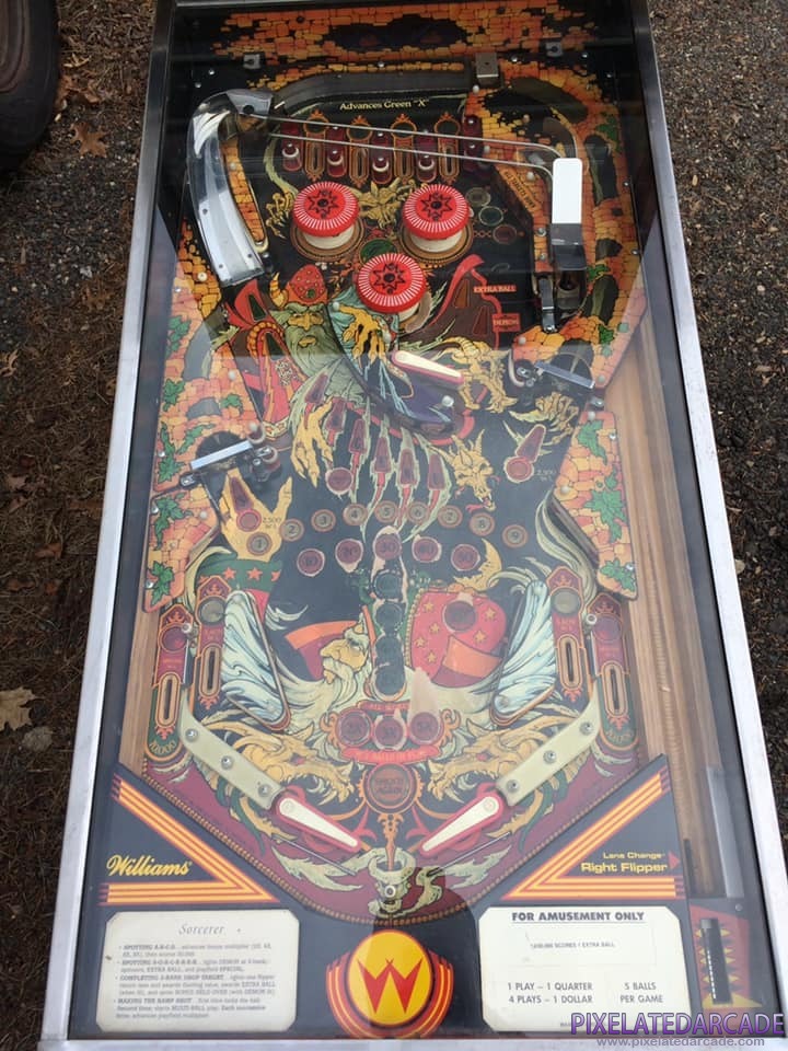 Sorcerer Photo: Sorcerer - Playfield