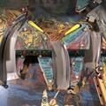 Upper playfield
