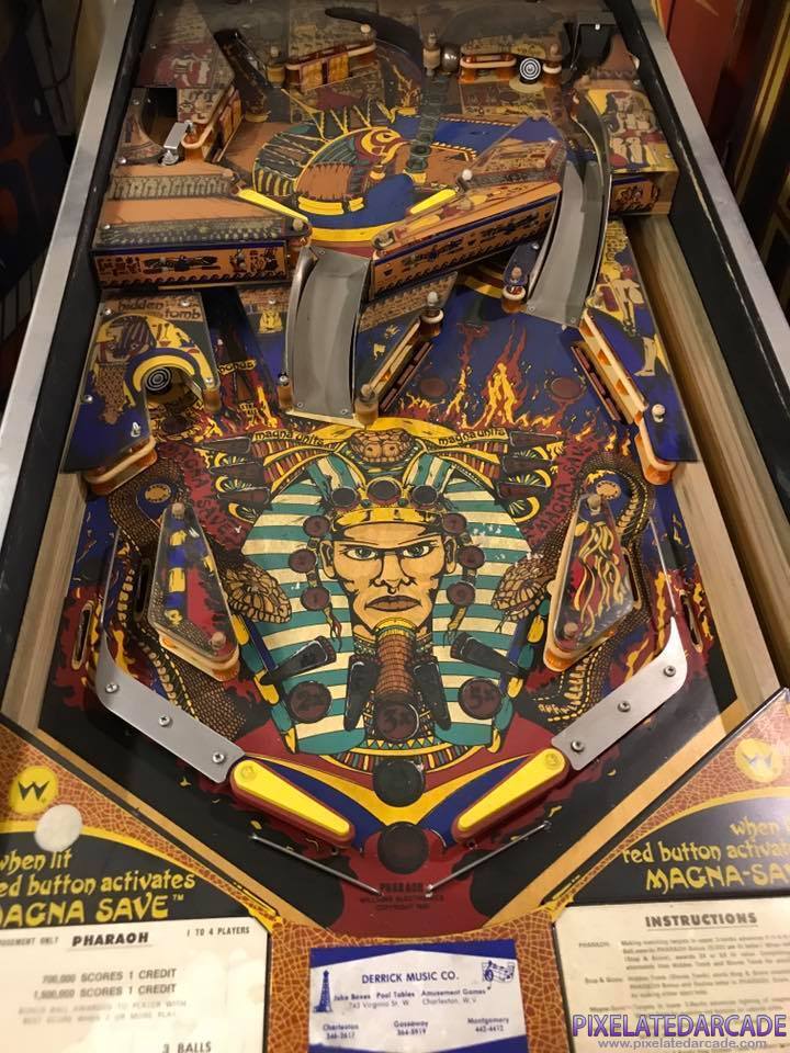 Pharaoh Photo: Pharaoh playfield