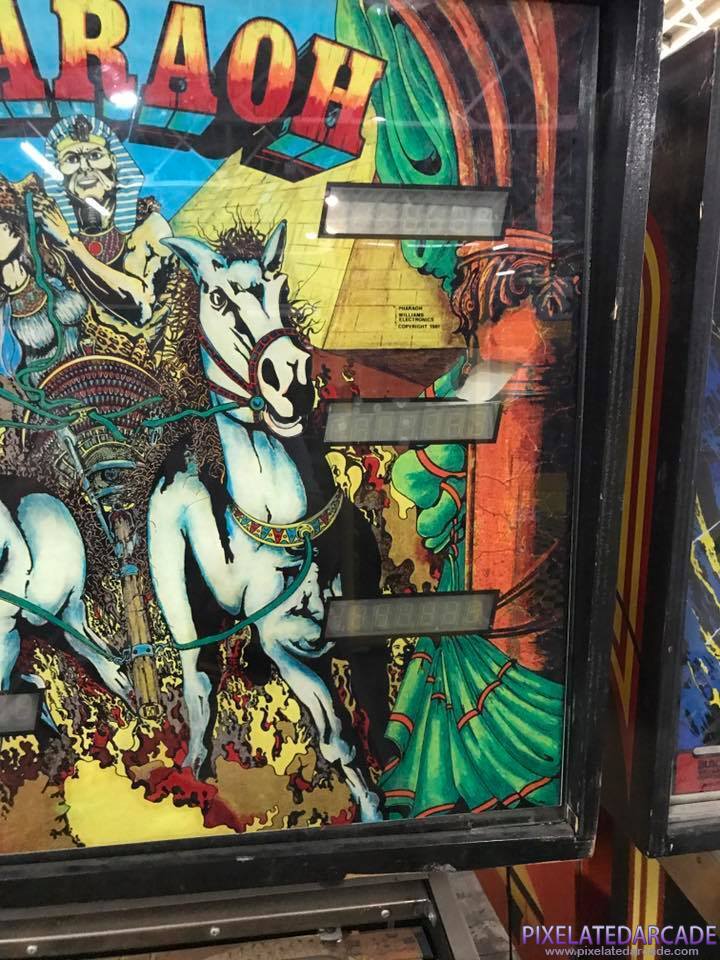 Pharaoh Photo: Backbox detail