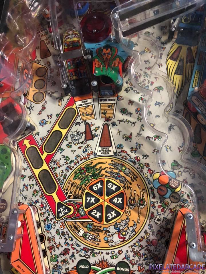 Cyclone Photo: Playfield detail