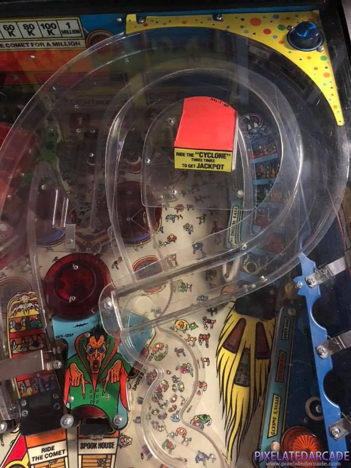 Cyclone Photo: Playfield detail