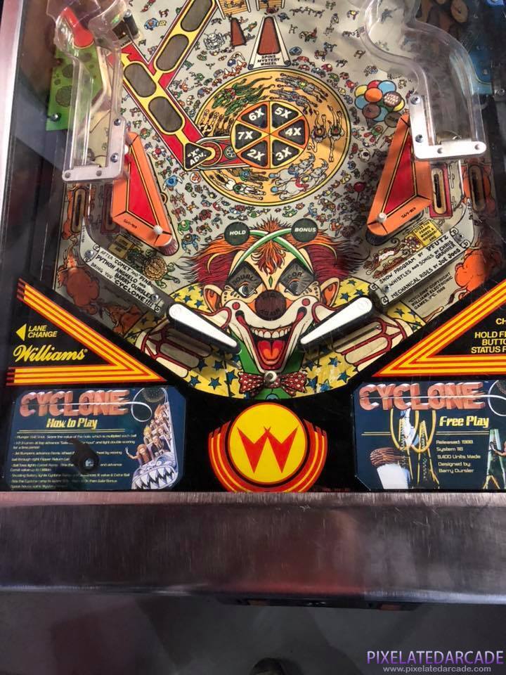Cyclone Photo: Lower playfield