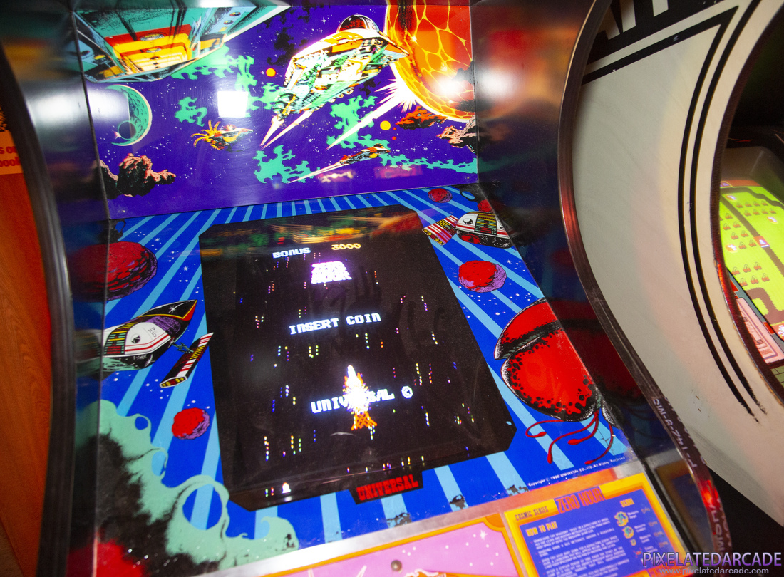Zero Hour Photo: Zero Hour arcade cabinet - Monitor