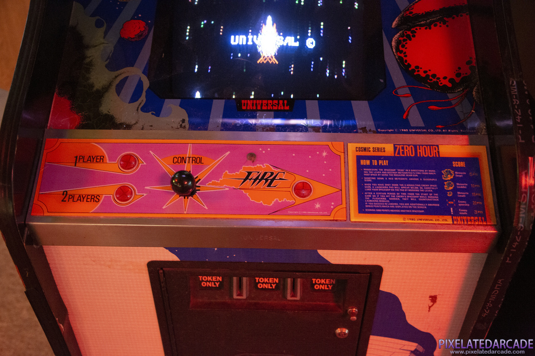 Zero Hour Photo: Zero Hour arcade cabinet - Controls