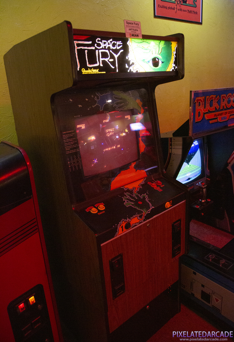 Space Fury Photo: Space Fury arcade cabinet