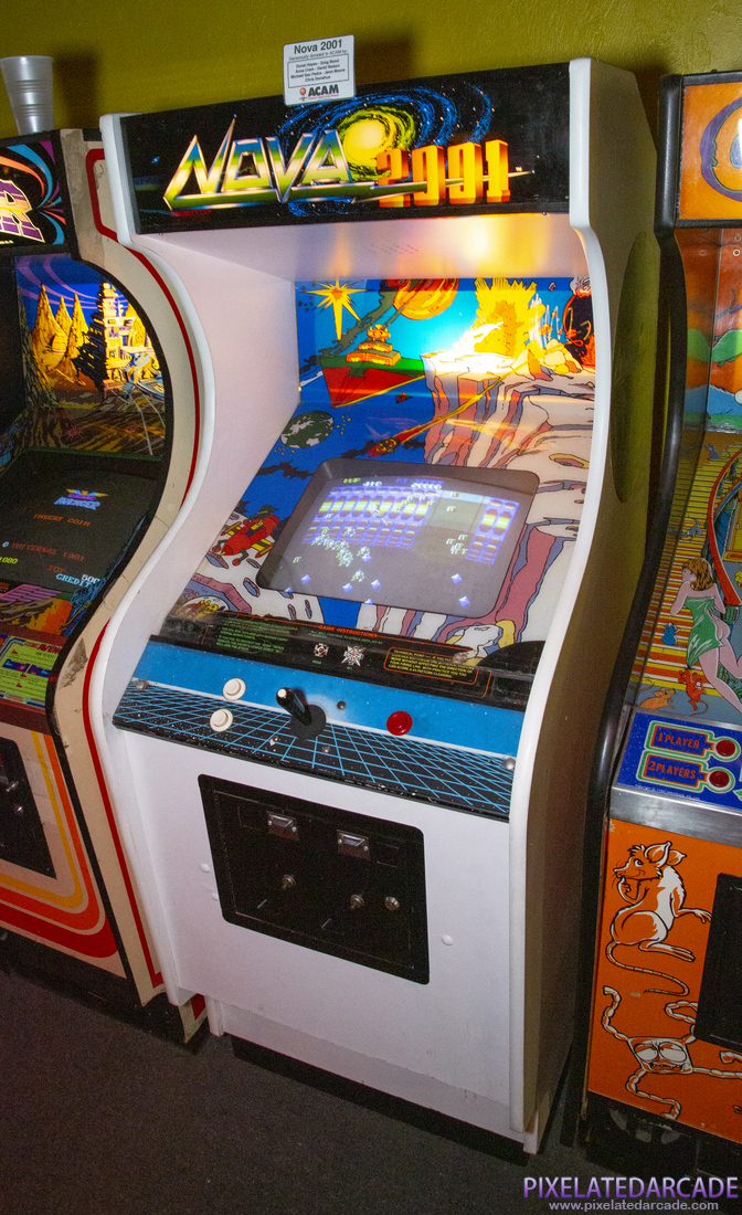 Nova 2001 Photo: Nova 2001 arcade cabinet