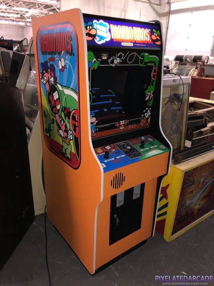 Mario Bros. Photo: Mario Bros. arcade cabinet
