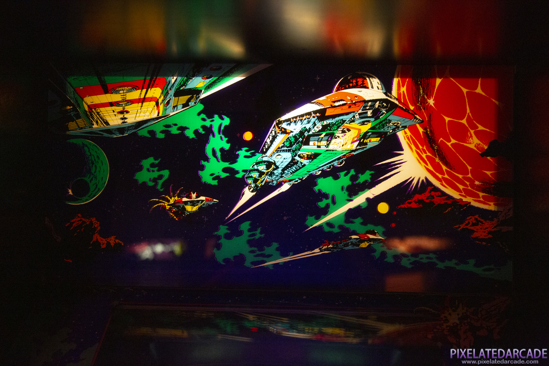 Galaxy Wars Photo: Galaxy Wars arcade cabinet - Artwork