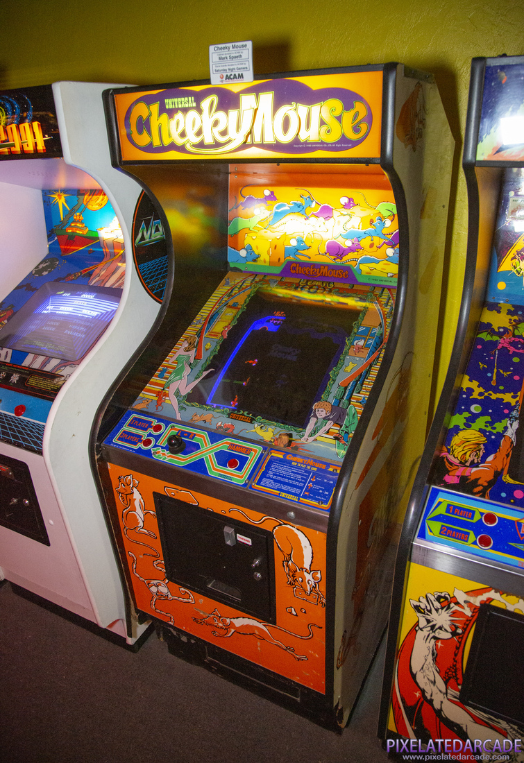 Cheeky Mouse Photo: Cheeky Mouse arcade cabinet