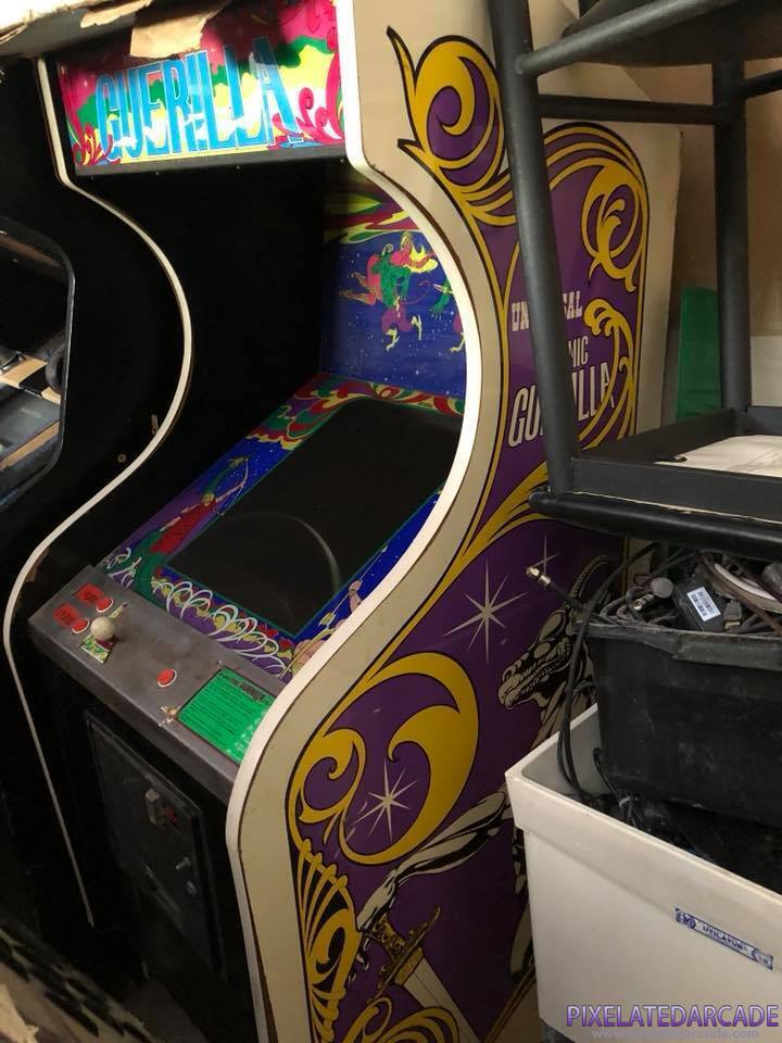 Cosmic Guerilla Photo: Cosmic Guerilla arcade cabinet