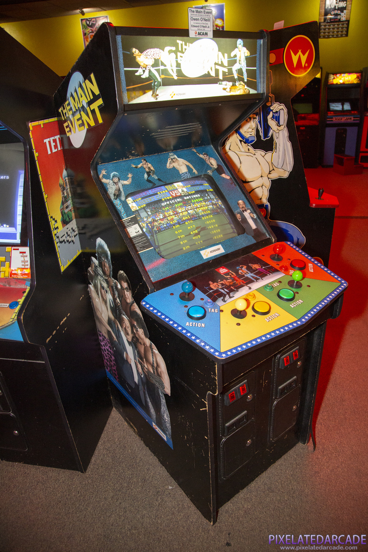 Main Event, The Photo: The Main Event arcade cabinet
