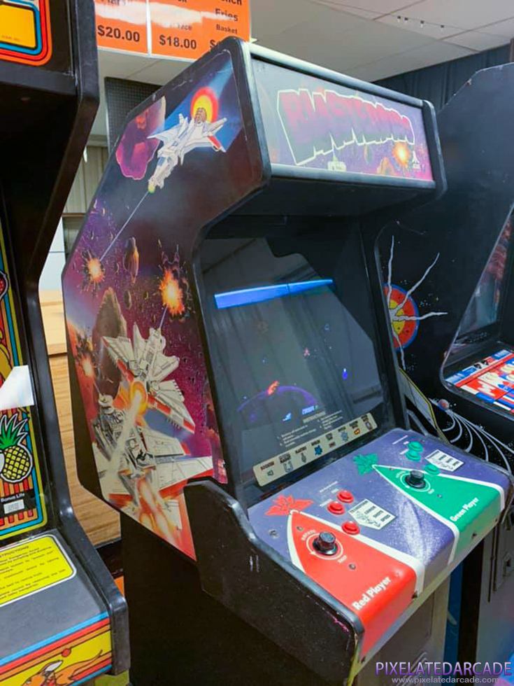 Blasteroids Photo: Blasteroids arcade cabinet