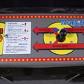 Arm Wrestling arcade cabinet - Control panel