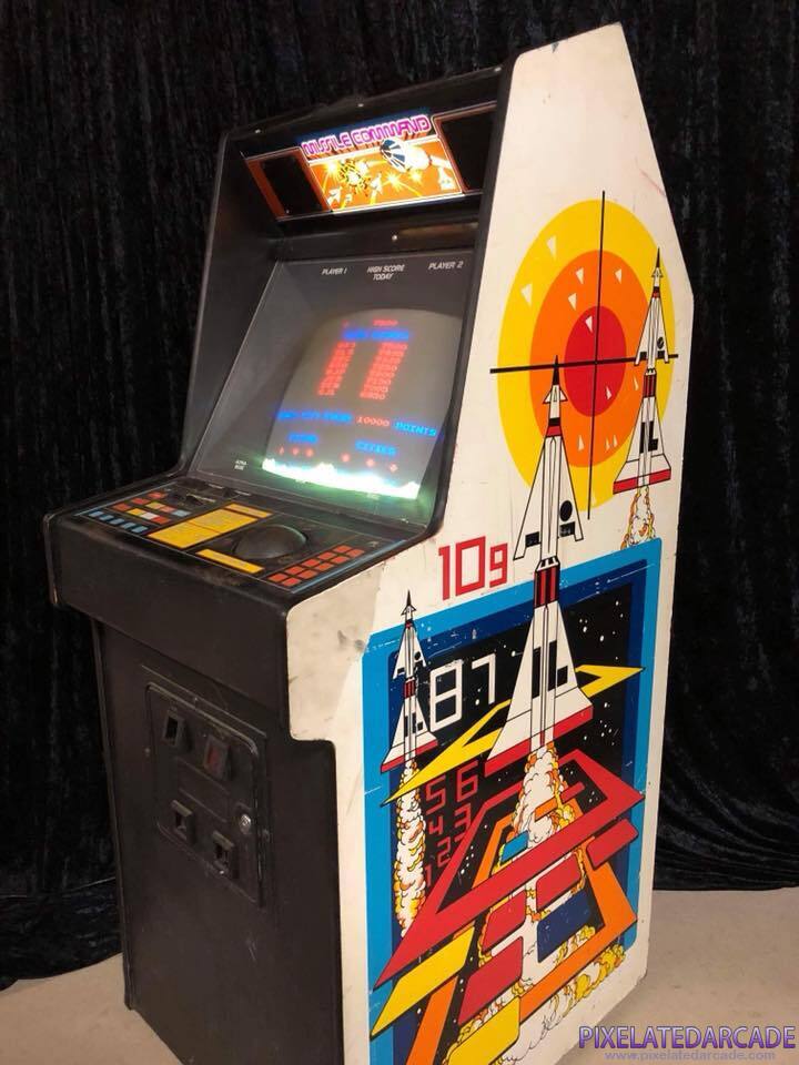 Missile Command Photo: Missile Command arcade cabinet