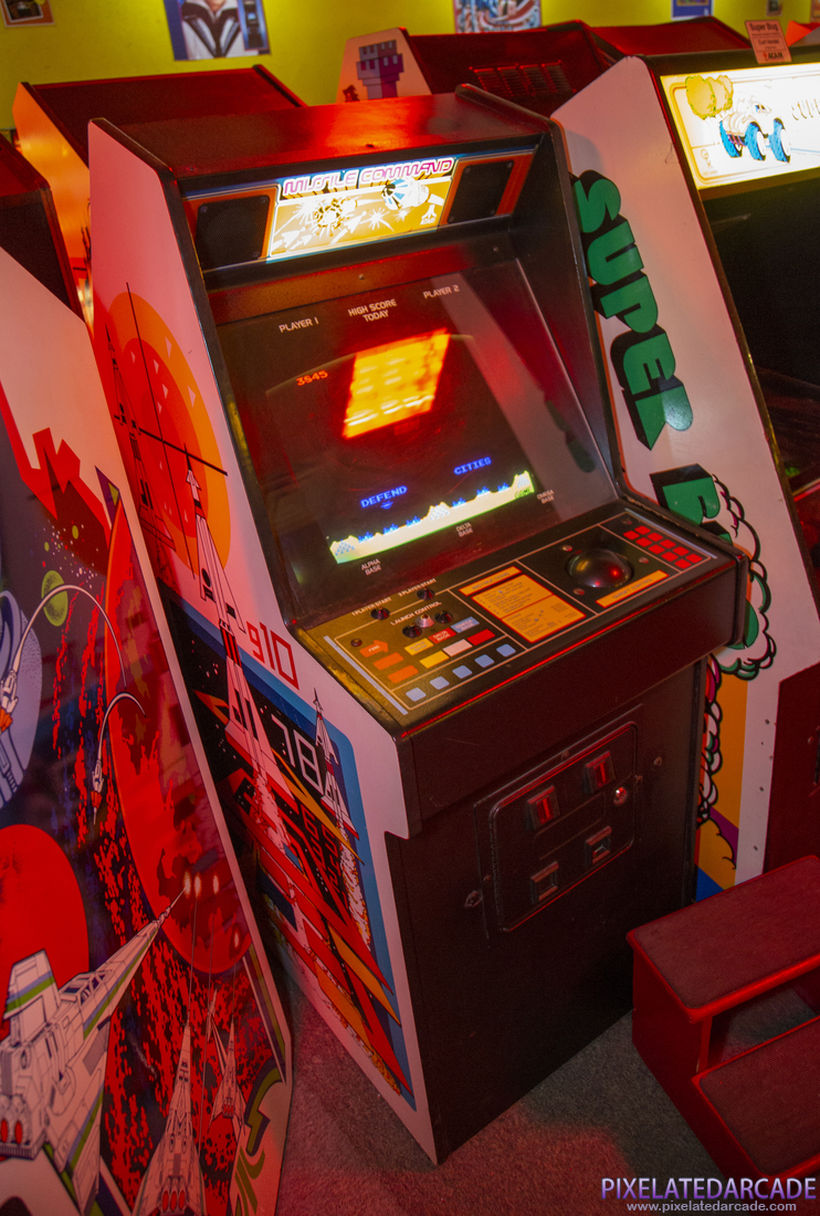 Missile Command Photo: Missile Command arcade cabinet