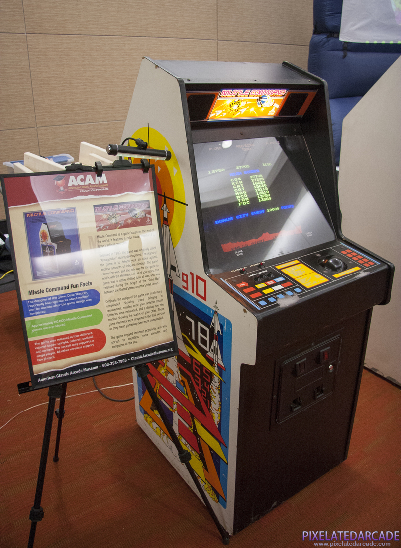 Missile Command Photo: Missile Command arcade cabinet at PAX East in 2013