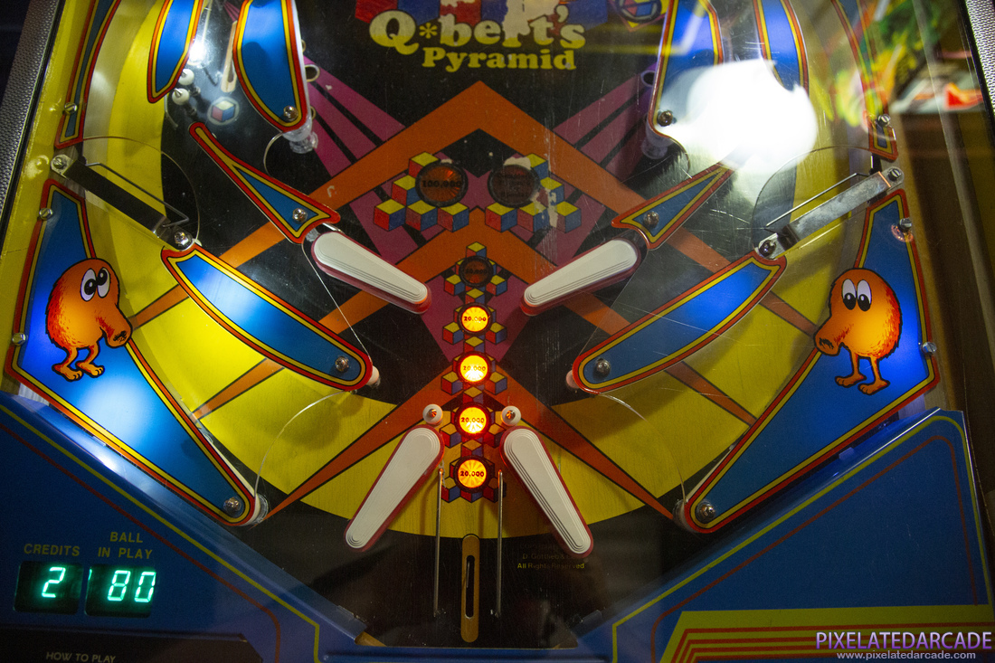 Q*bert's Quest Photo: Lower playfield