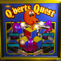 Q*bert's Quest pinball cabinet - Backbox