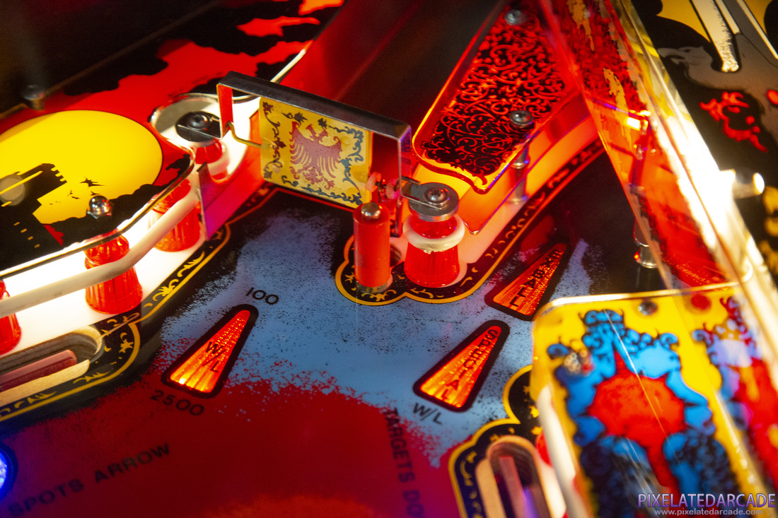 Black Knight Photo: Black Knight - Playfield detail