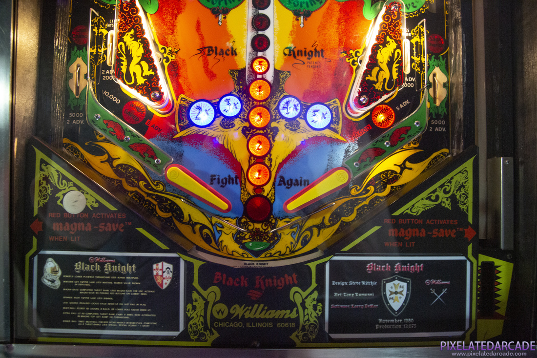 Black Knight Photo: Black Knight - Lower playfield