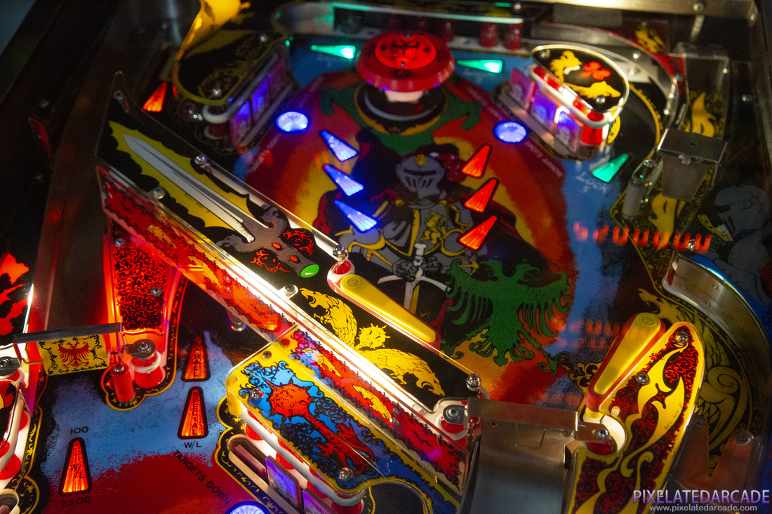 Black Knight Photo: Black Knight - Upper playfield