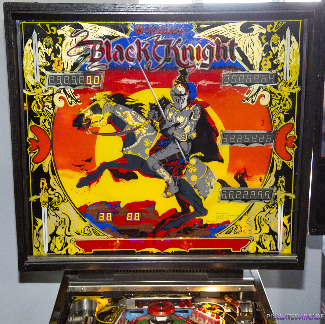 Black Knight Photo: Black Knight - Backbox