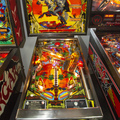 Black Knight pinball cabinet - Front