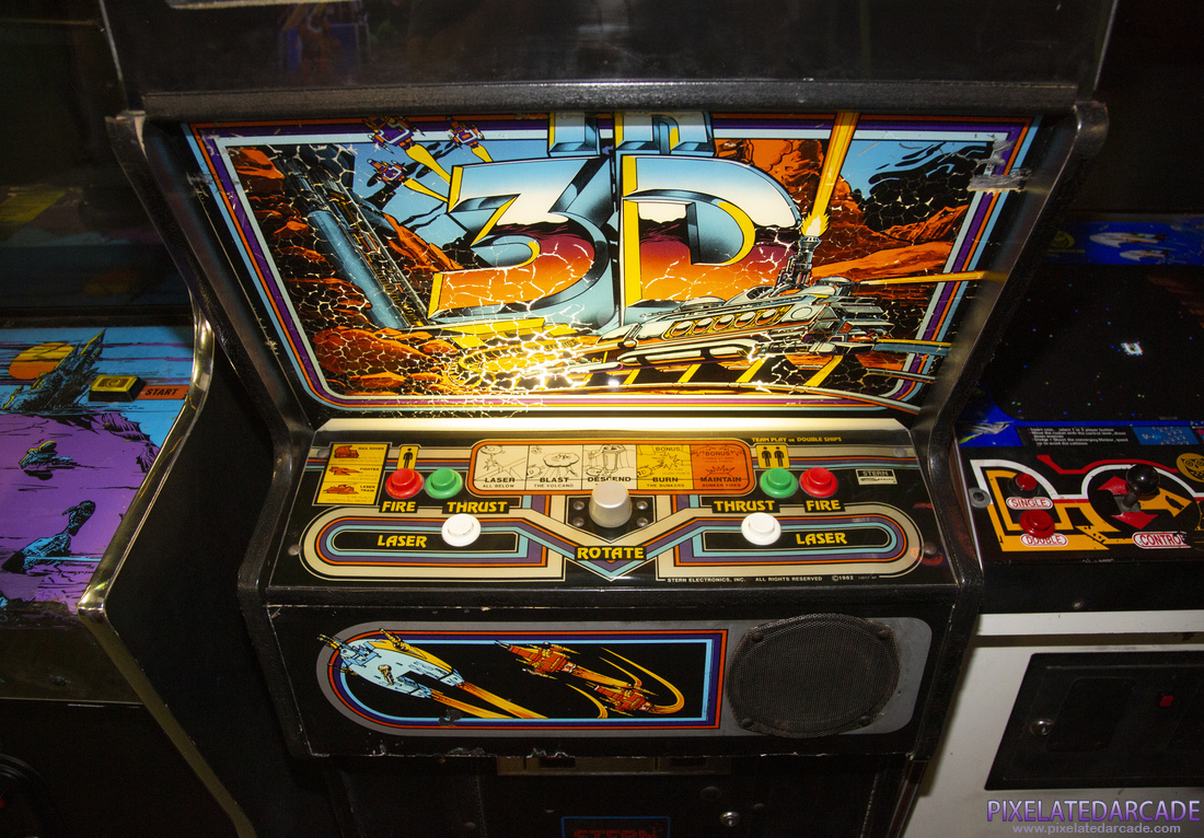 Dark Planet Photo: Dark Planet arcade cabinet - Controls