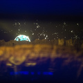 Dark Planet arcade cabinet - Backdrop