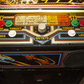 Dark Planet arcade cabinet - Controls (closeup)