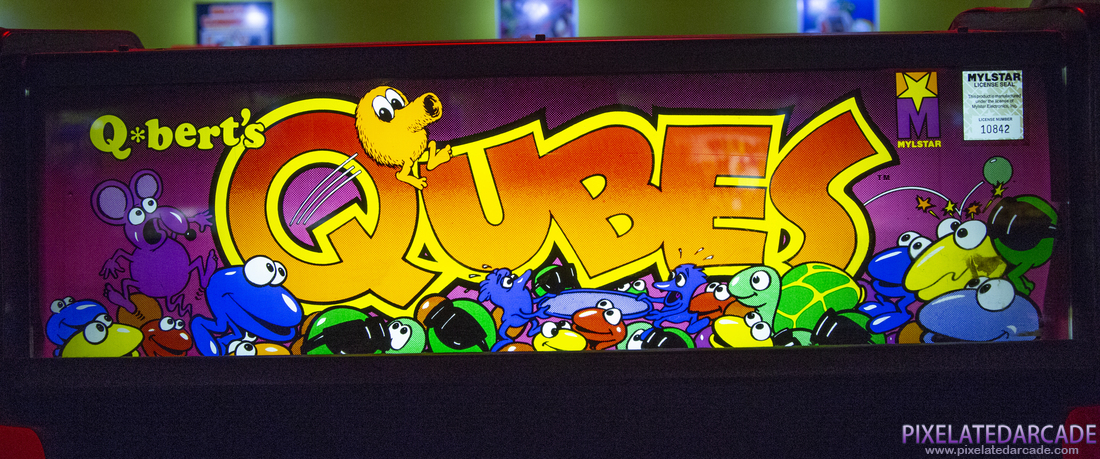 Q*bert's Qubes Photo: Q*bert's Qubes marquee