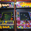 Q*bert arcade cabinets