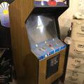Road Fighter arcade cabinet