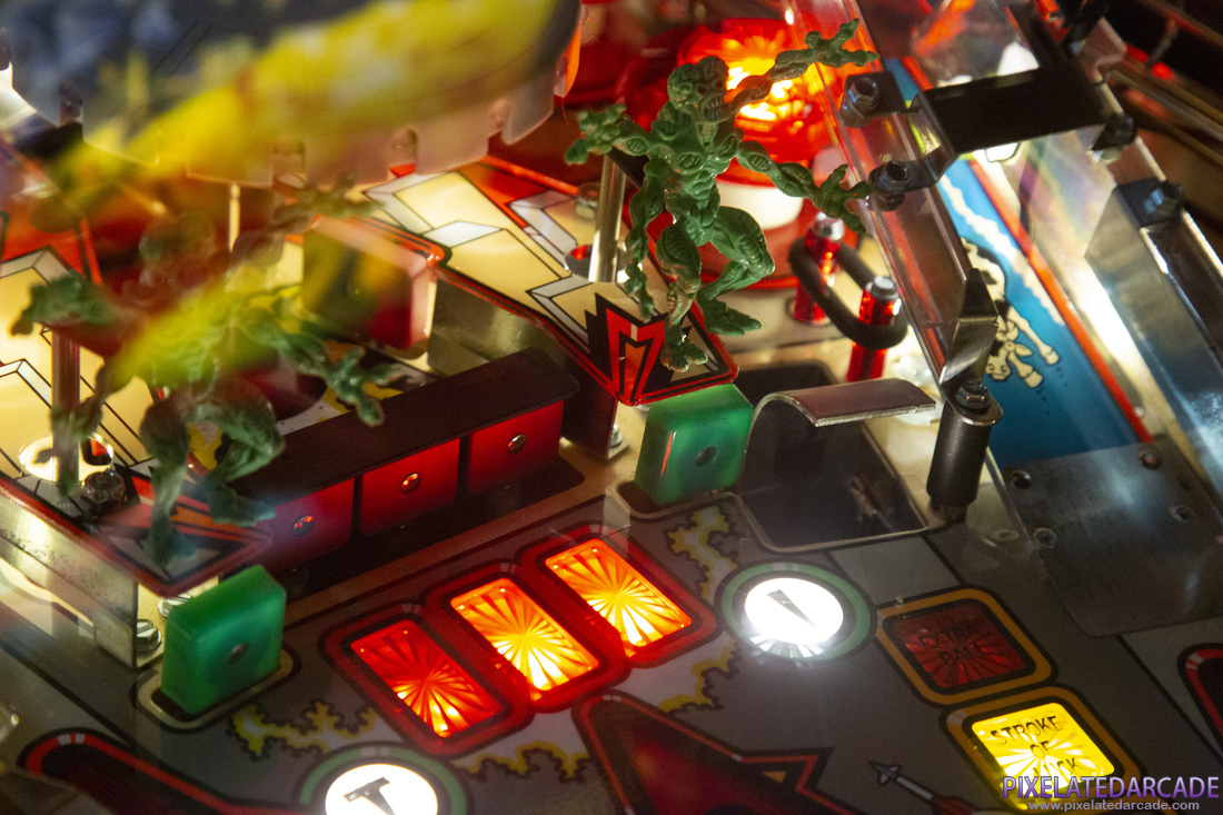 Attack from Mars Photo: Playfield detail