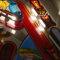 Lower playfield detail