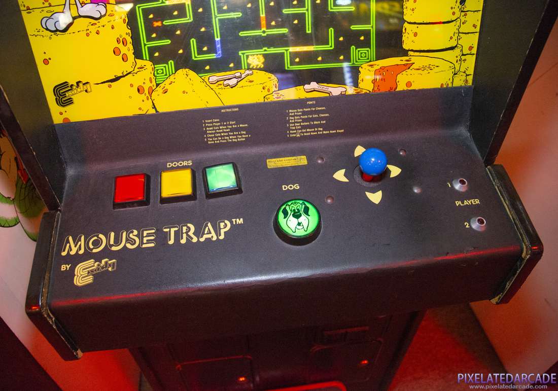 Mouse Trap Photo: Mouse Trap arcade cabinet - Controls
