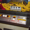 Space Invaders arcade control panel