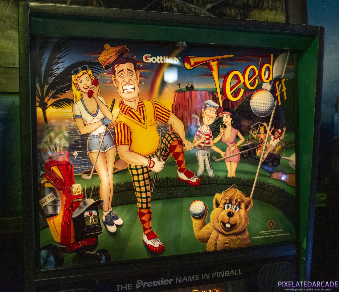 Tee'd Off Photo: Backglass