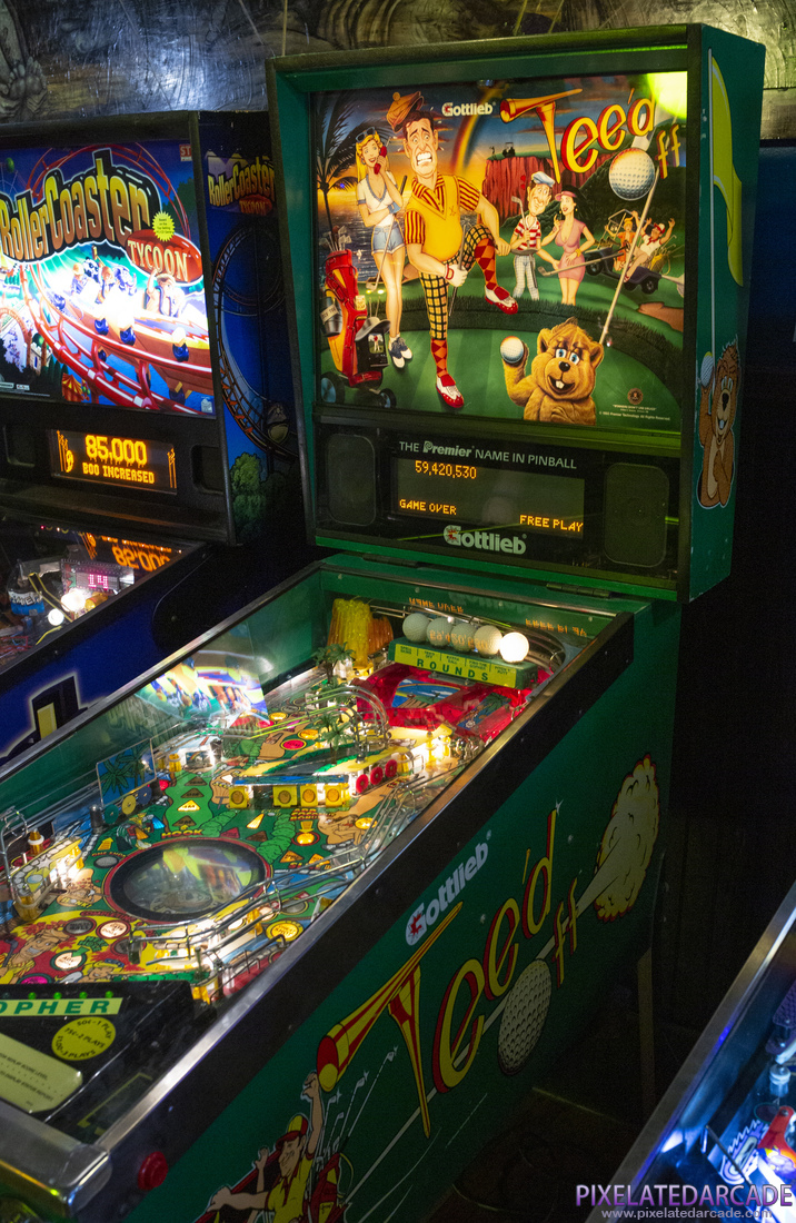 Tee'd Off Photo: Tee'd Off pinball cabinet