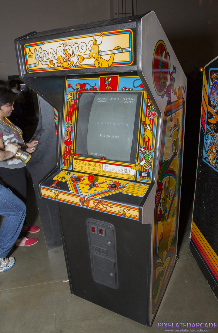 Kangaroo Photo: Kangaroo arcade cabinet