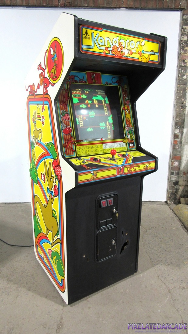 Kangaroo Photo: Kangaroo arcade cabinet
