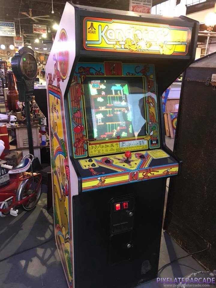 Kangaroo Photo: Kangaroo arcade cabinet